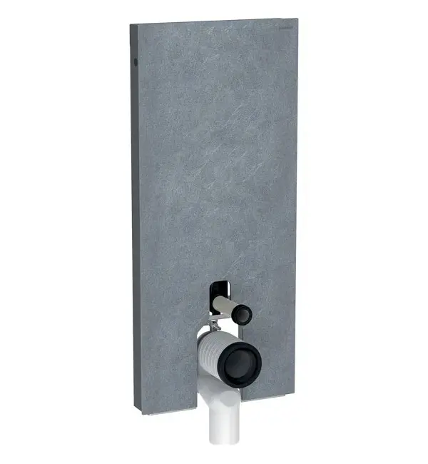 Geberit Monolith - sanitārais modulis stāvošam WC, 114 cm, pieslēgums apakšā, slāneklis 131.033.00.5