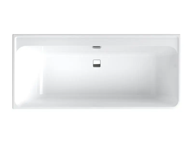 Villeroy & Boch Collaro - vanna 180x80 cm ar paneli, ar noteces un pārplūdes komplektu, balta UBA180COR9CL00VD01