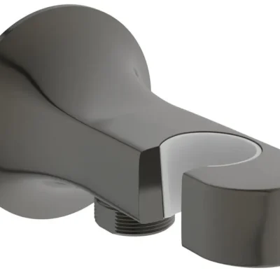 Ideal Standard La Dolce Vita - sienas pieslēguma līkums ar turētāju, Magnetic Grey BD682A5