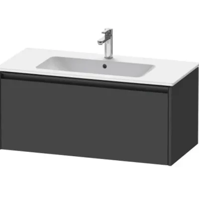 Duravit Ketho.2 - izlietnes skapītis, 44x101x48 cm, 1 atvilktne, grafīta matēts K25064049490000