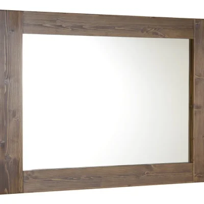 Sapho Brand - spogulis rāmī 100x80 cm, beicēts egles koks BA056S