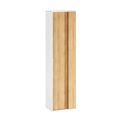 Ravak Step - augsts skapītis SB, 43x29x160 cm, balts/ozols X000001419