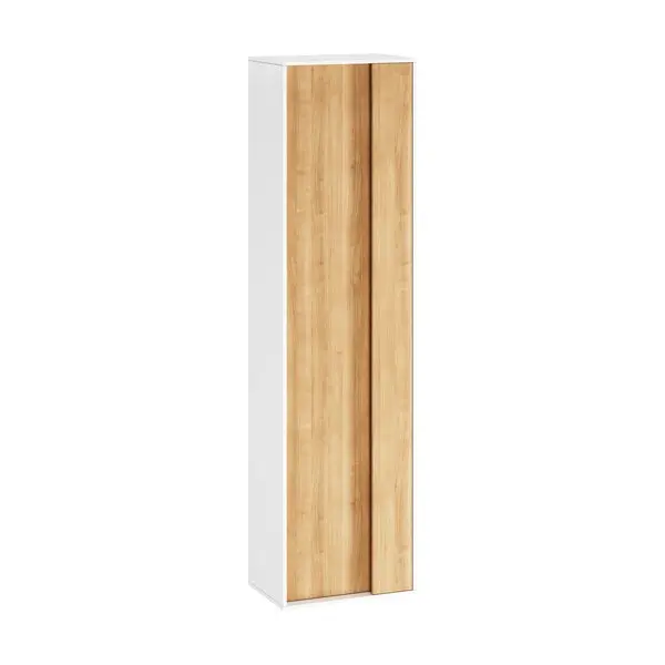 Ravak Step - augsts skapītis SB, 43x29x160 cm, balts/ozols X000001419