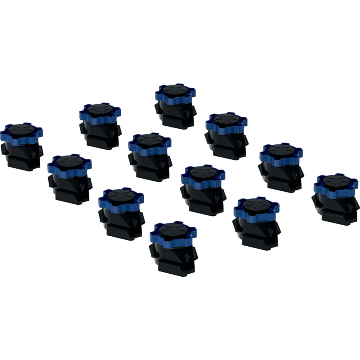 Geberit piederumi - 12 kāju komplekts, augstums 6-12 cm, dušas paliktņa garumam no 1600 mm 554.952.00.2