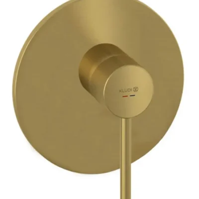 Kludi Bozz - zemapmetuma dušas maisītājs, birstēts zelts 38655N076