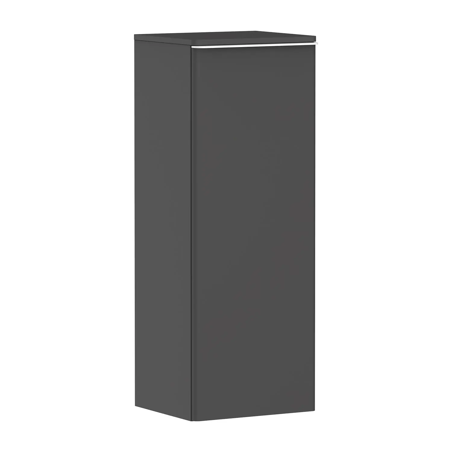 Hansgrohe Xelu Q - sānu skapis 40x107x35 cm, 1 durvis, eņģes labajā pusē, matēti pelēks/matēti balts 54132700