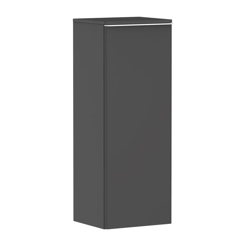 Hansgrohe Xelu Q - sānu skapis 40x107x35 cm, 1 durvis, eņģes kreisajā pusē, matēti pelēks/matēti balts 54128700