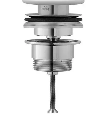 Duravit piederumi - noteces komplekts ClickClack, aizverams, 1 1/4, balts 0050790000