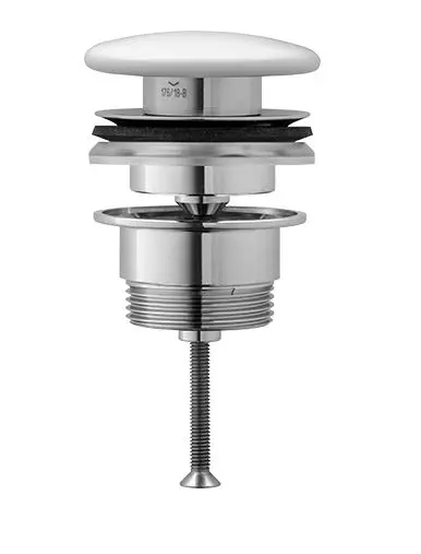 Duravit piederumi - noteces komplekts ClickClack, aizverams, 1 1/4, balts 0050790000