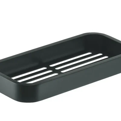 Sapho Gedy Smart - dušas plaukts 24x3x11 cm, matēti melns 321814