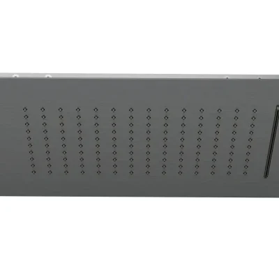 Kludi Asana - galvas duša, 60 x 30 cm, 2 strūklas veidi, birstēts Gunmetal 69450N2-00