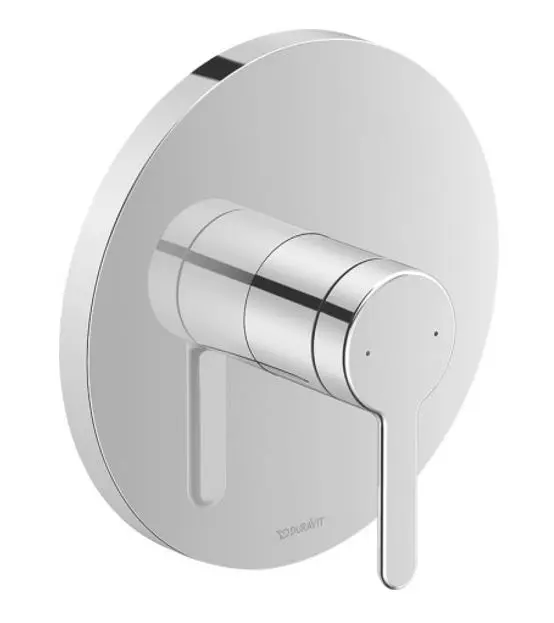 Duravit C.1 - zemapmetuma dušas maisītājs, hromēts C14210010010