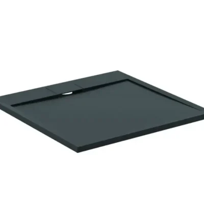 Ideal Standard i.Life - dušas paliktnis 90x90 cm, Anti-Slip, melns T5227FV