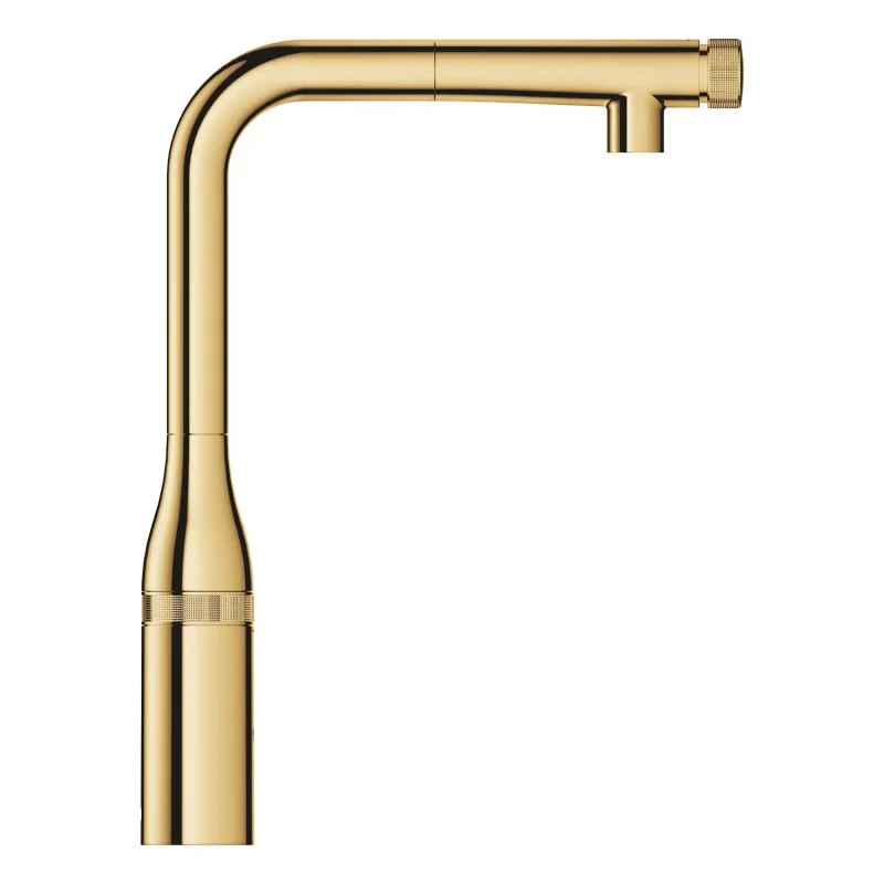 Grohe Essence SmartControl - virtuves izlietnes maisītājs ar izvelkamu izteku, SmartControl, Cool Sunrise 31615GL0