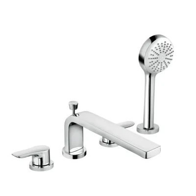 Kludi Pure&Solid - vannas maisītājs, 4 caurumu montāža, hroms 344230575