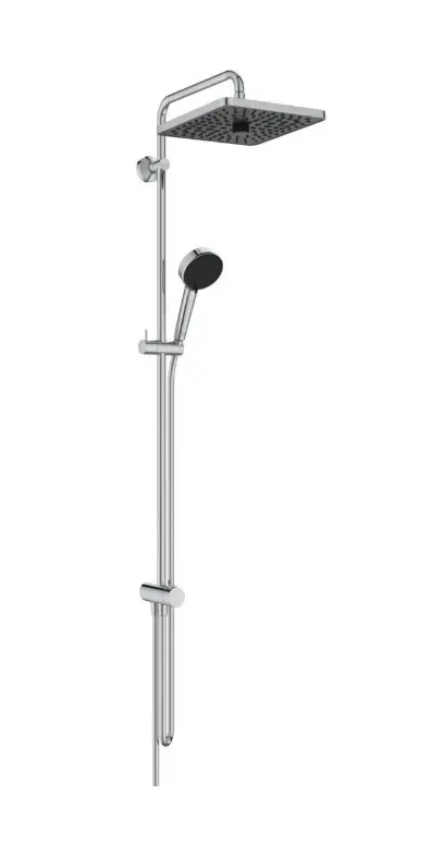 Ideal Standard Ceratwist T25+ - dušas komplekts bez maisītāja, 26x26 cm, 2 strūklas, hromēts BE237AA