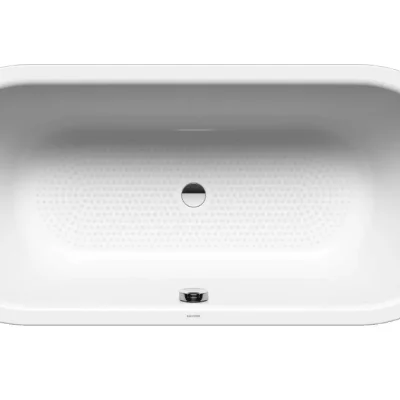 Kaldewei Ambiente - vanna Classic Duo Oval 116, 170x70 cm, nepārtraukta pretslīdes aizsardzība, pērļu efekts, balta 292634013001