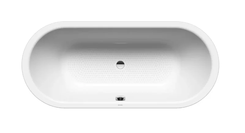 Kaldewei Ambiente - vanna Classic Duo Oval 116, 170x70 cm, nepārtraukta pretslīdes aizsardzība, pērļu efekts, balta 292634013001