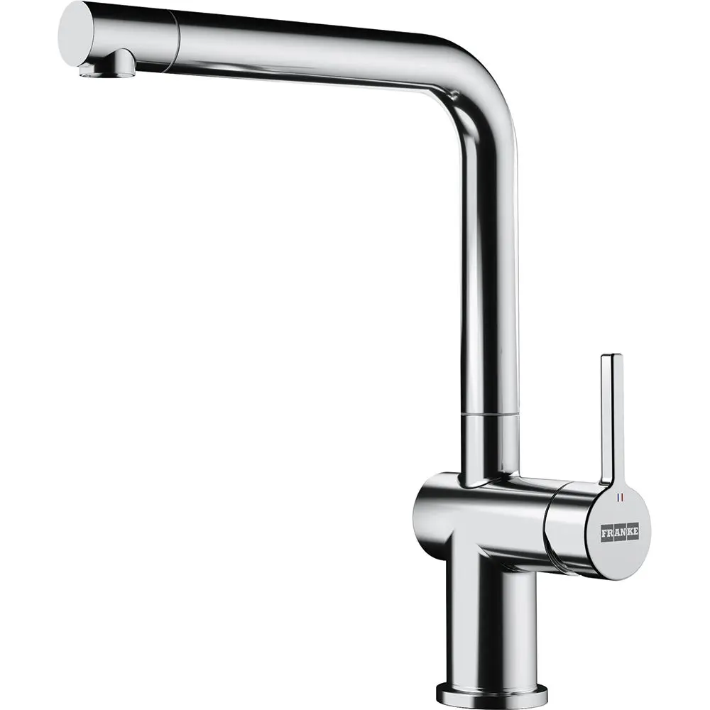 Franke Active New - virtuves izlietnes maisītājs FN 6564.031, montāžai pie loga, hroms 115.0653.390
