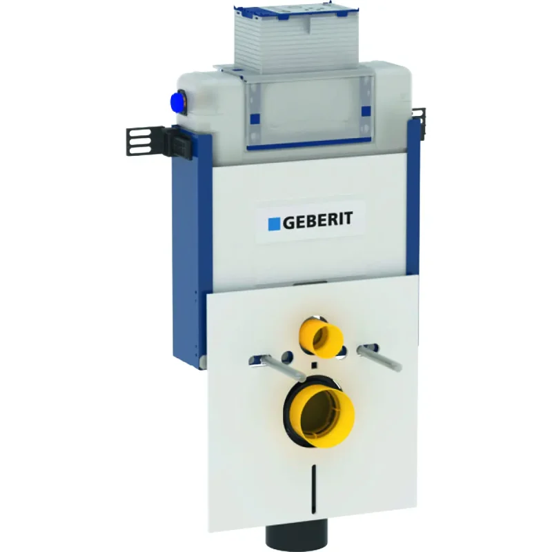 Geberit Kombifix - uzstādīšanas elements sienas WC, 82 cm, zemapmetuma skalošanas tvertne OMEGA 12 cm 110.000.00.1