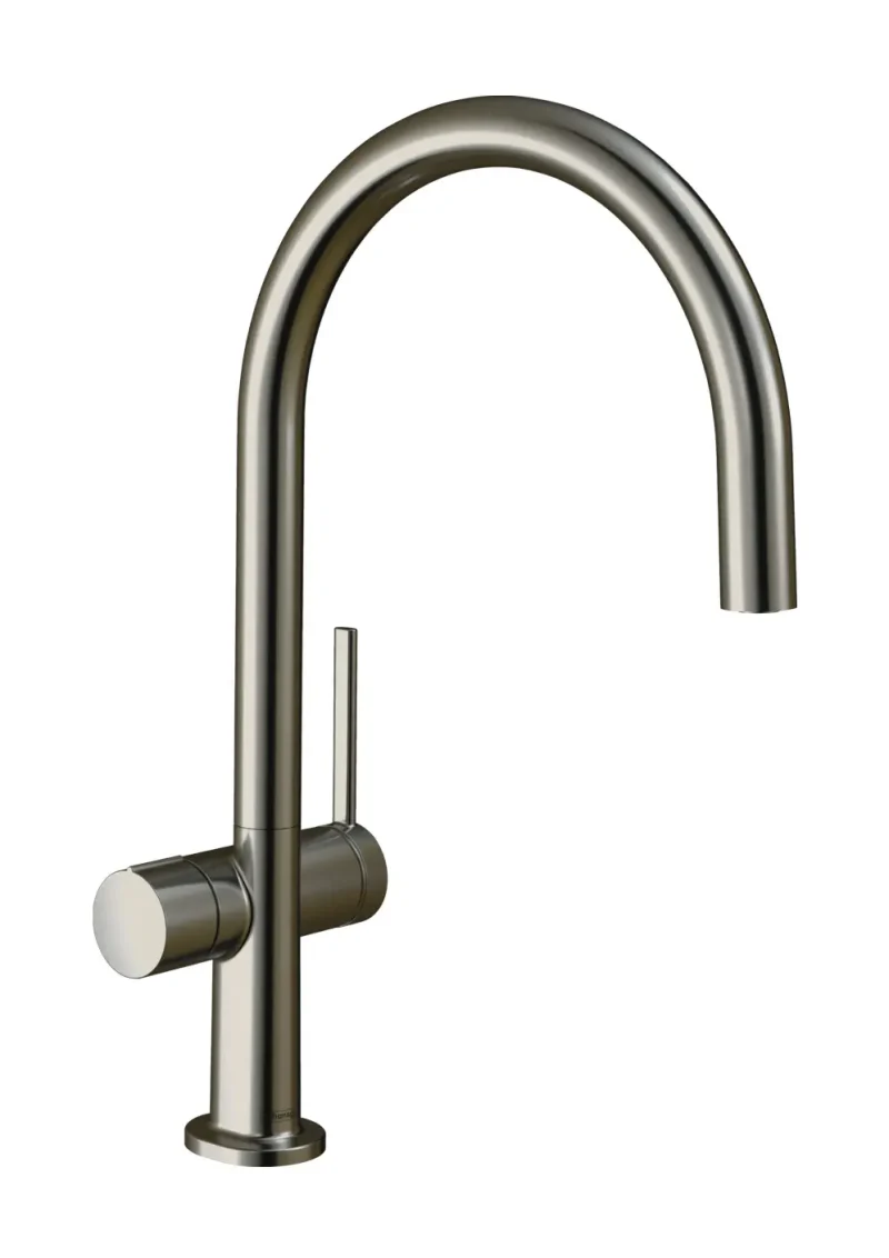 Hansgrohe M54 - virtuves izlietnes maisītājs Talis 220, ierīces noslēgvārsts, nerūsējošā tērauda izskats 72805800