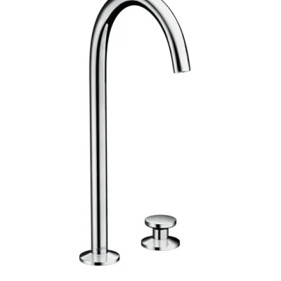 Axor One - izlietnes maisītājs ar Push-Open izteku, 2 caurumu montāža, hroms 48060000