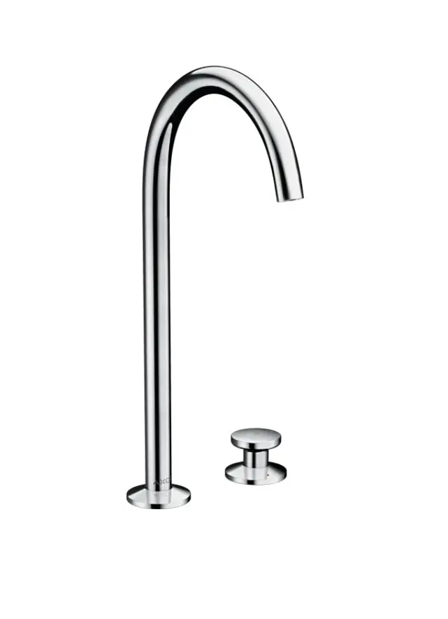 Axor One - izlietnes maisītājs ar Push-Open izteku, 2 caurumu montāža, hroms 48060000