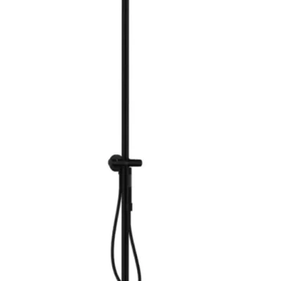 Axor Starck - dušas komplekts ar maisītāju, diametrs 24 cm, 1 strūkla, matēti melns 12670670