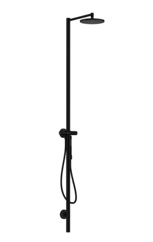 Axor Starck - dušas komplekts ar maisītāju, diametrs 24 cm, 1 strūkla, matēti melns 12670670