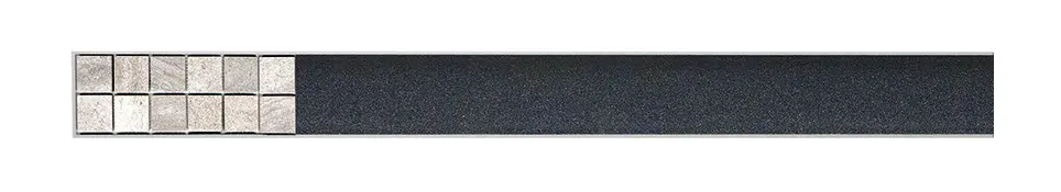 Alcadrain režģi - nerūsējošā tērauda režģis FLOOR 75 cm, flīzējams FLOOR-750