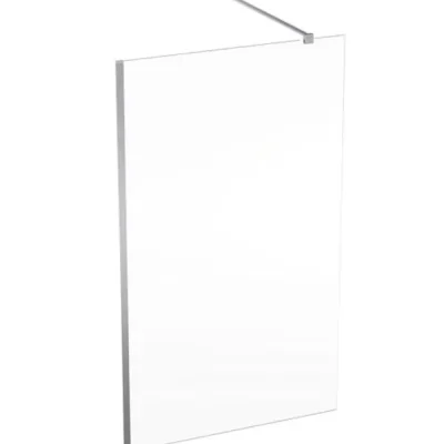 Geberit GEO - dušas siena Walk-In, 120x200 cm, sudrabs/caurspīdīgs stikls 560.159.00.2