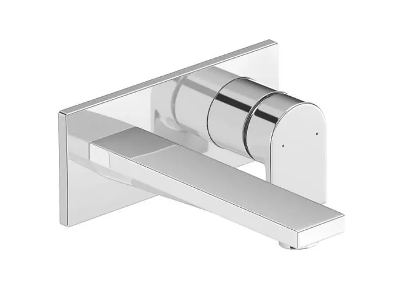 Duravit Tulum - zemapmetuma izlietnes maisītājs, hromēts TU1070004010