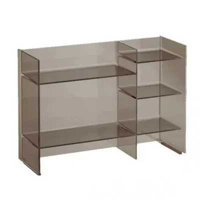 Laufen Kartell - plaukts, 75x26x53 cm, dūmu pelēks H3893310850001