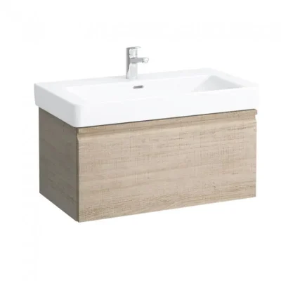 Laufen Pro S - izlietnes skapītis, 81x45x39 cm, 1 izvelkama atvilktne, gaišs ozols H4835020964791