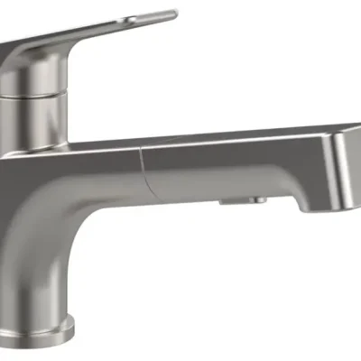 Villeroy & Boch Junis - virtuves izlietnes maisītājs ar izvelkamu dušu, nerūsējošais tērauds 928100LC