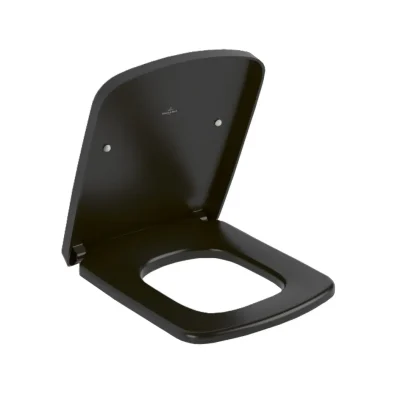 Villeroy & Boch Subway 3.0 - WC sēdeklis, SoftClosing, QuickRelease, Pure Black 8M85S1R7