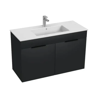 Jika Cube - izlietne ar apakšskapi 100x43x61 cm, antracīts matēts H4536511763521