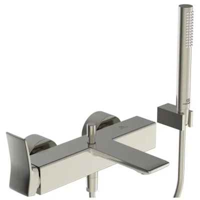 Ideal Standard Conca Tap - vannas maisītājs ar piederumiem, Silver Storm BC763GN