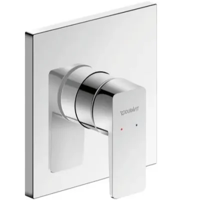 Duravit Manhattan - zemapmetuma dušas maisītājs, ar iebūves korpusu, hroms MH4210007010