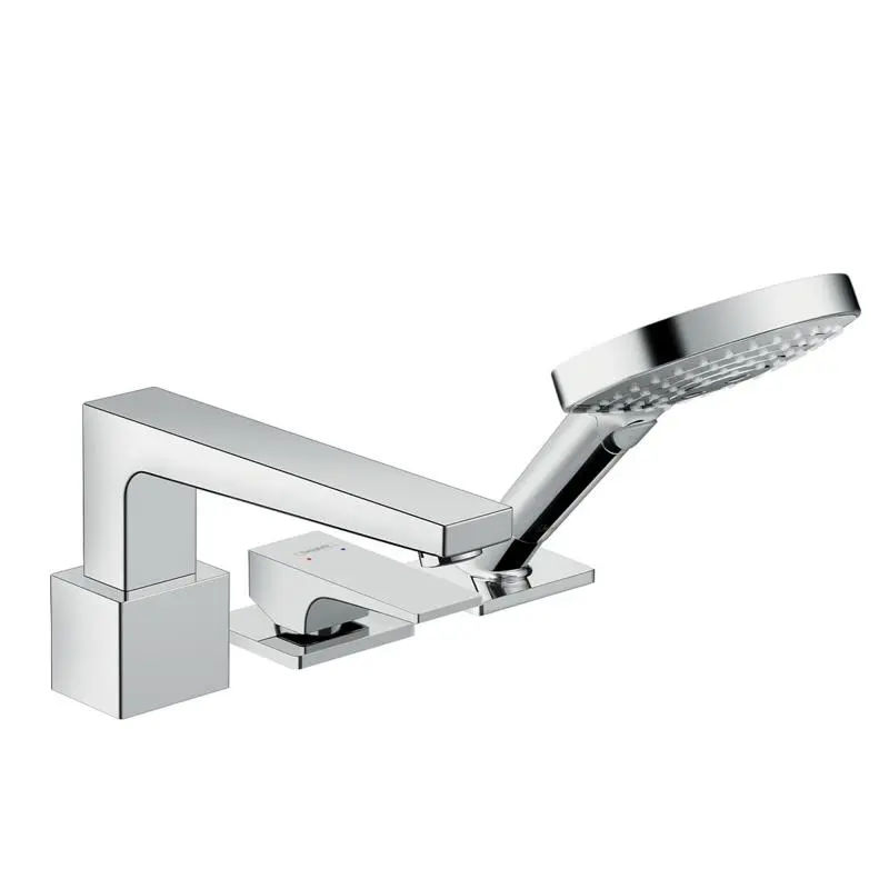 Hansgrohe Metropol - vannas maisītājs vannas malai, 3 caurumu montāža, hroms 32551000