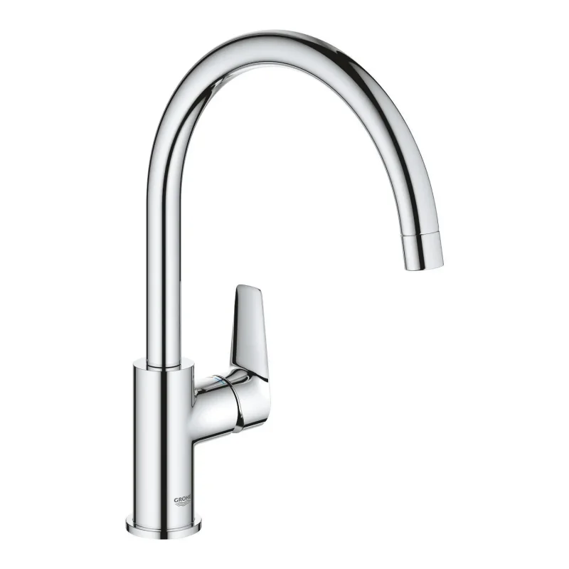 Grohe BauEdge - virtuves izlietnes maisītājs, hromēts 31367001
