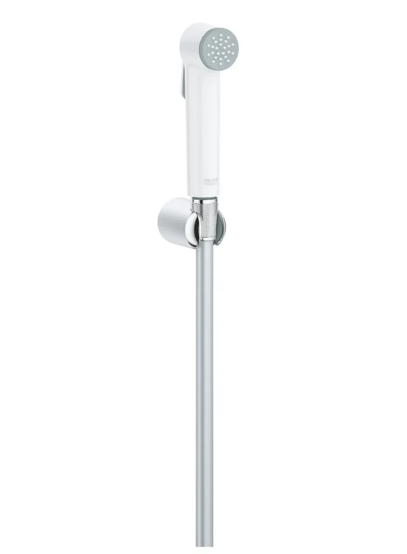Grohe Tempesta-F - bidē rokas duša ar turētāju un šļūteni 1 m, balta/hromēta 26355IL0