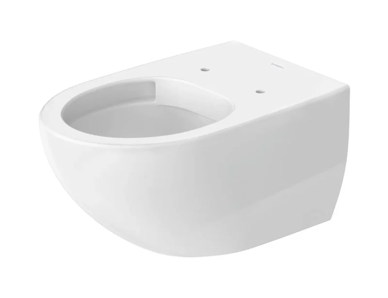 Duravit Architec - pie sienas stiprināms WC, bez apmales, DuraShield, matēti balts 257209AC00