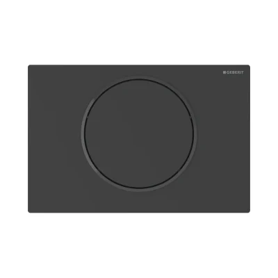 Geberit Sigma10 - elektroniskā vadības plate, tīkla barošana, easy to clean, melns matēts 115.863.16.6