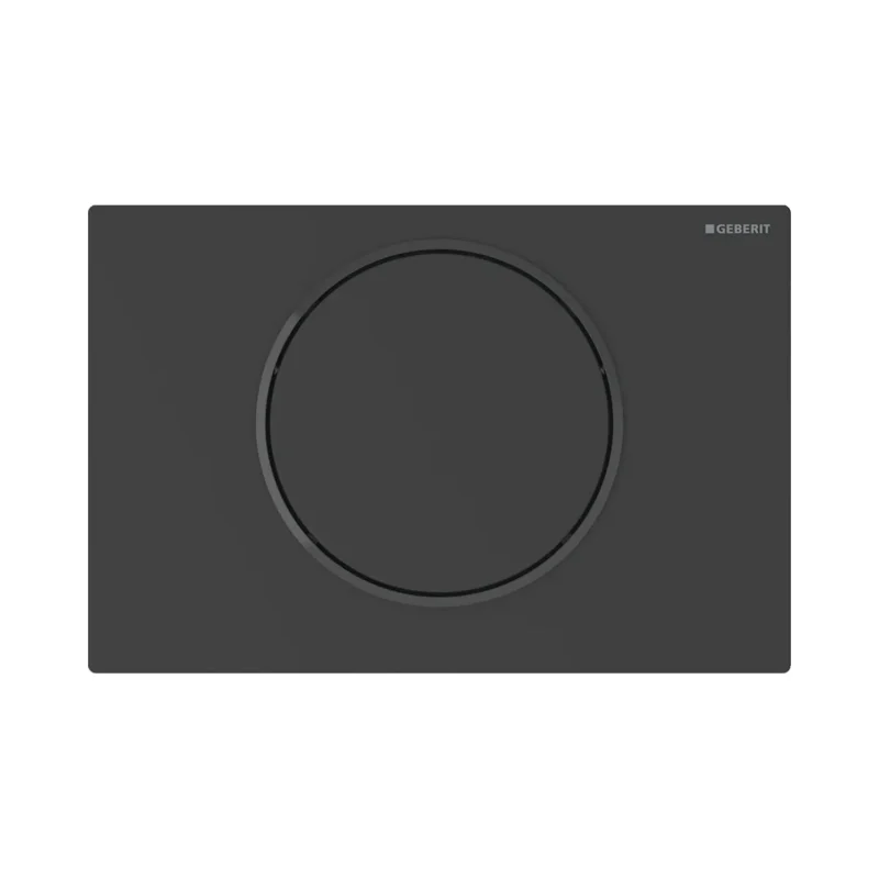 Geberit Sigma10 - elektroniska vadības plate, tīkla barošana, easy to clean, melns matēts 115.864.16.6