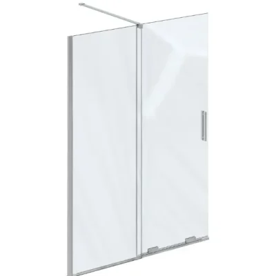 Ravak Roll - dušas starpsiena Walk-In 120x195 cm, hroms/caurspīdīgs stikls X9WVG0C00Z1