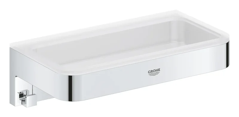 Grohe QuickFix Start Cube - plaukts, garums 20 cm, hromēts 41107000