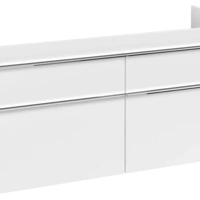 Villeroy & Boch Venticello - izlietnes apakšskapis, 115x59x50 cm, 4 atvilktnes, matēti balts A92901MS