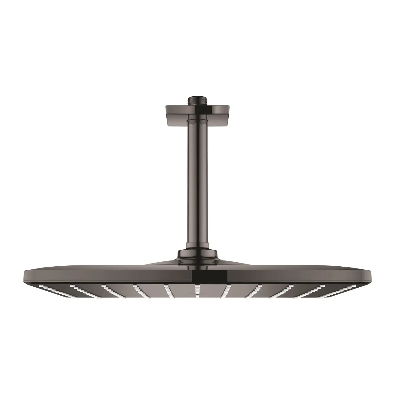 Grohe Rainshower - galvas duša 310 Mono Cube 9,5 l/min, 1 strūklas veids, griestu izvads 14 cm, Hard Graphite 26566A00