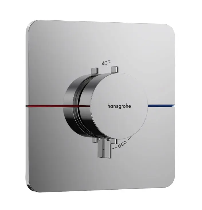 Hansgrohe ShowerSelect Comfort - zemapmetuma termostata maisītājs, hroms 15588000